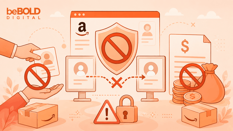 Amazon BSA Bans Account Transfers & Revenue Pledging