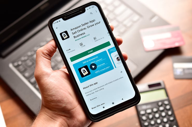 an image showing an app on the playstore