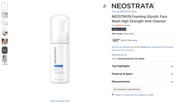 Neostrata Product Title