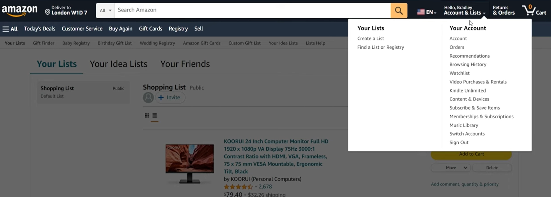 What Is an Amazon Wishlist & How to Create It