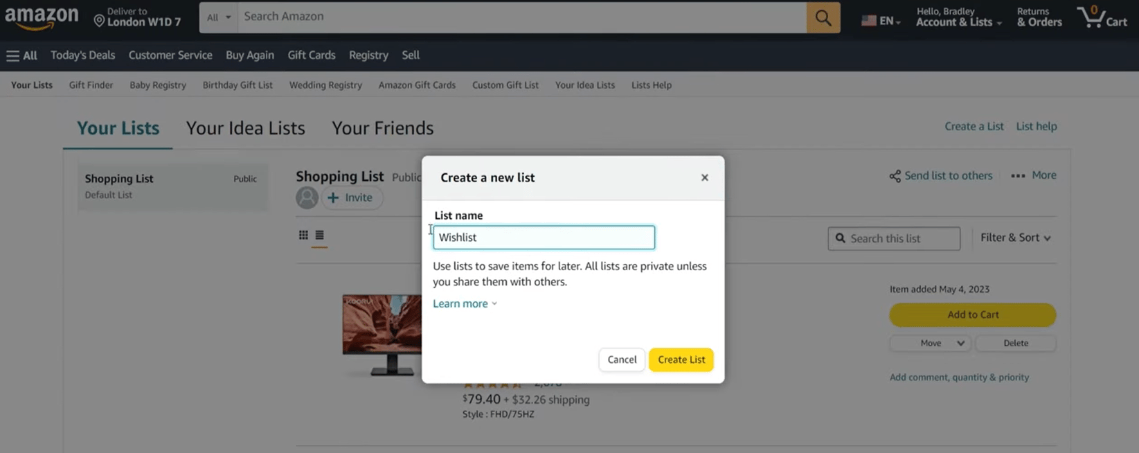What Is an Amazon Wishlist & How to Create It