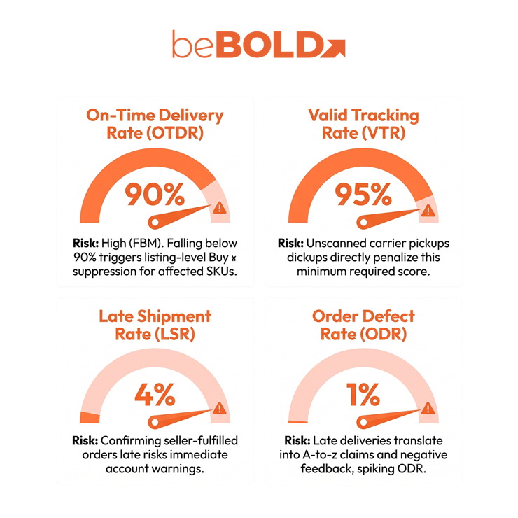 Seller Metrics Often Affected by Amazon Delays