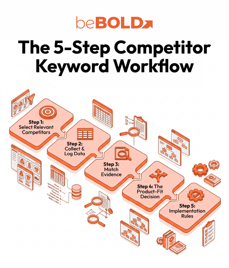 The 5 Step Competitor Keyword Workflow