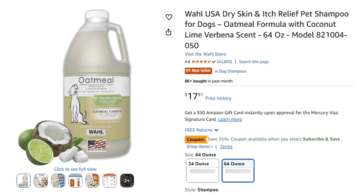 Wahl Product Title