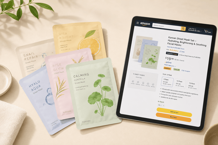 korean skincare sheet mask