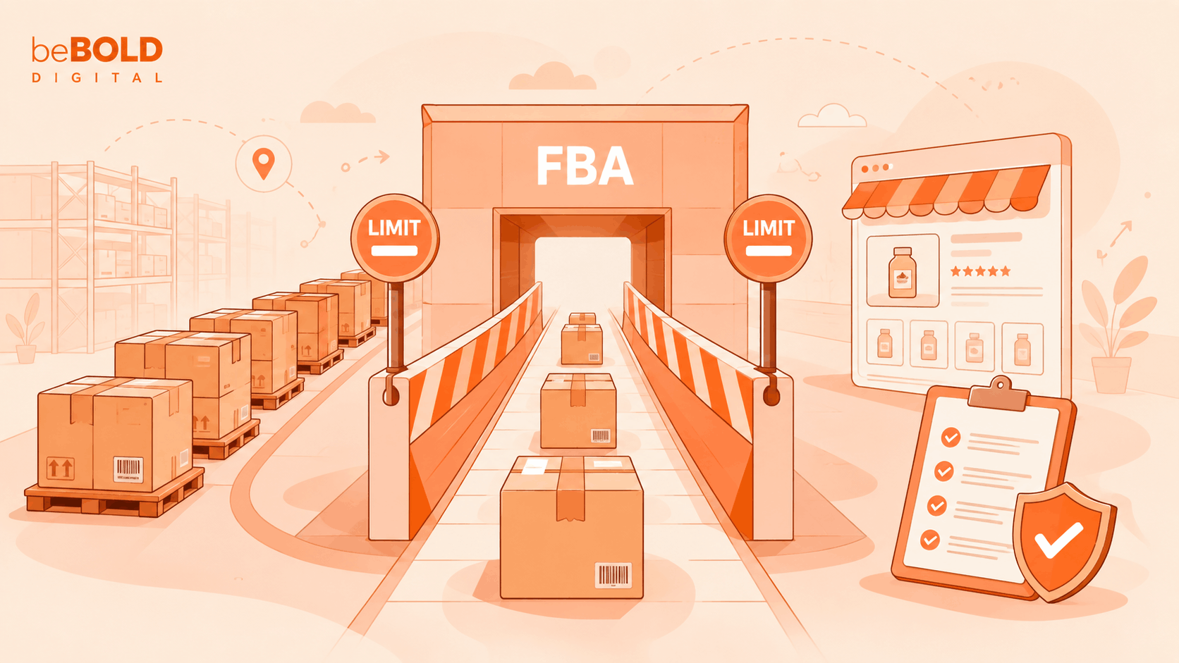 Amazon Tightens FBA Restock Limits in 2026. Sellers May Need to Rethink Inventory Planning.