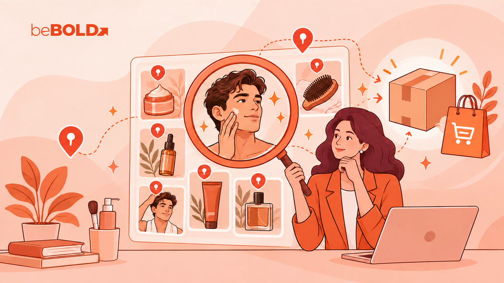 Pinterest’s Men’s Beauty Trends 2026: What Brands Should Do